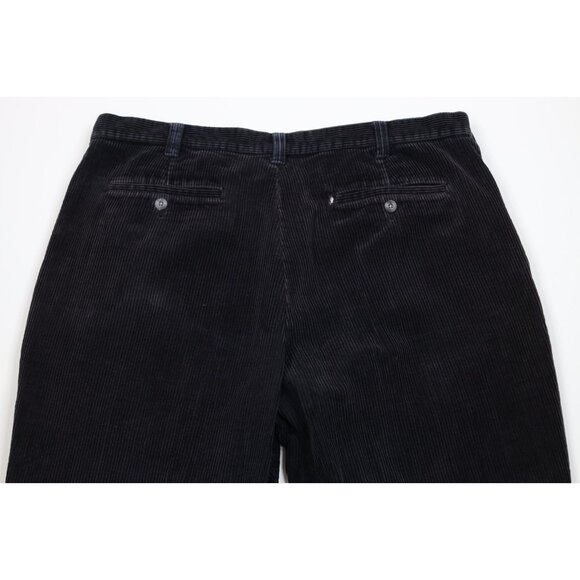 Vintage 90s Streetwear Mens 40x29 Distressed Heavy Wide Leg Corduroy Chino Pants - Picture 13 of 16